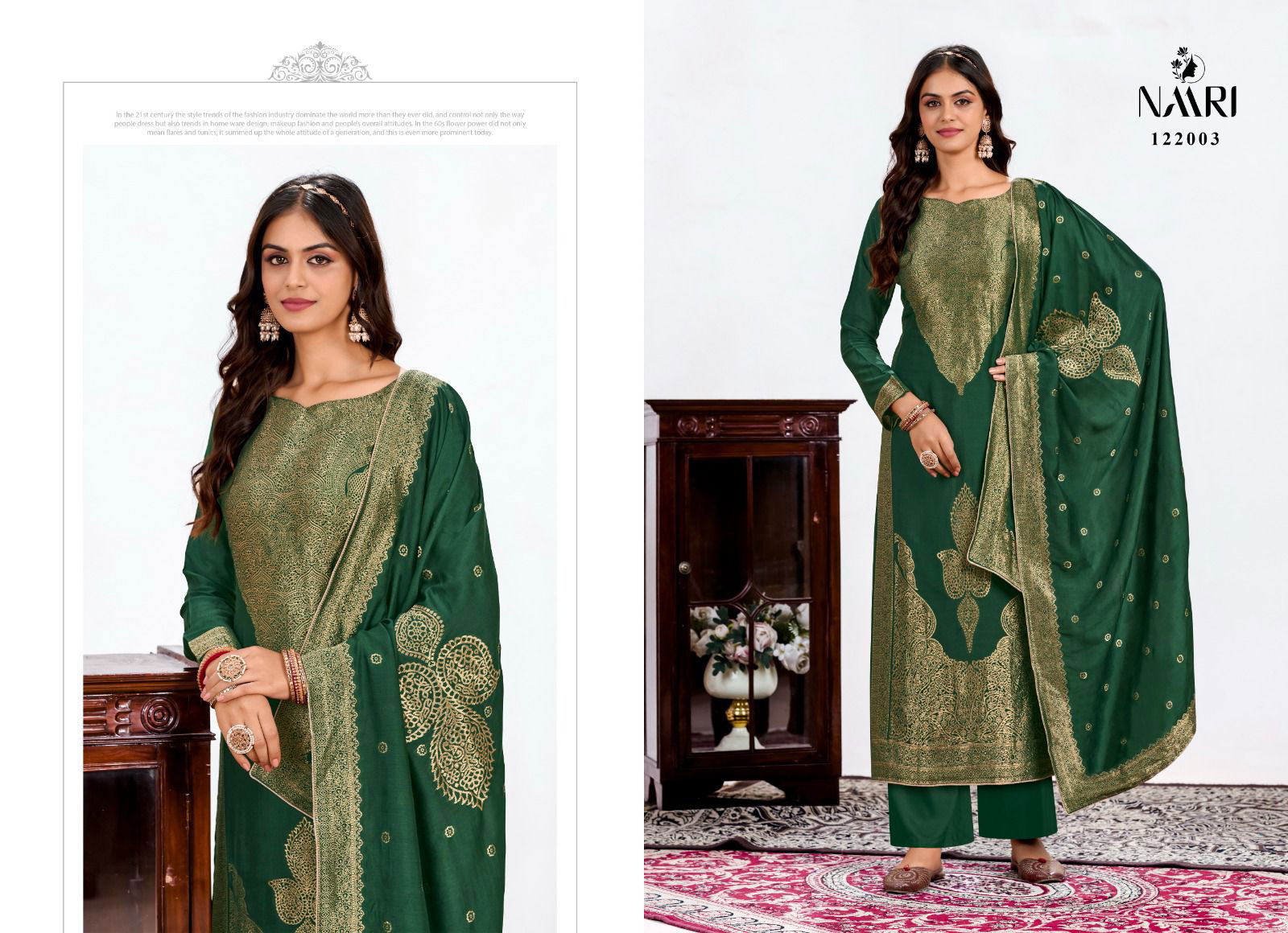 Shaheen By Naari Muslin Viscose Salwar Kameez Wholesalers In Delhi